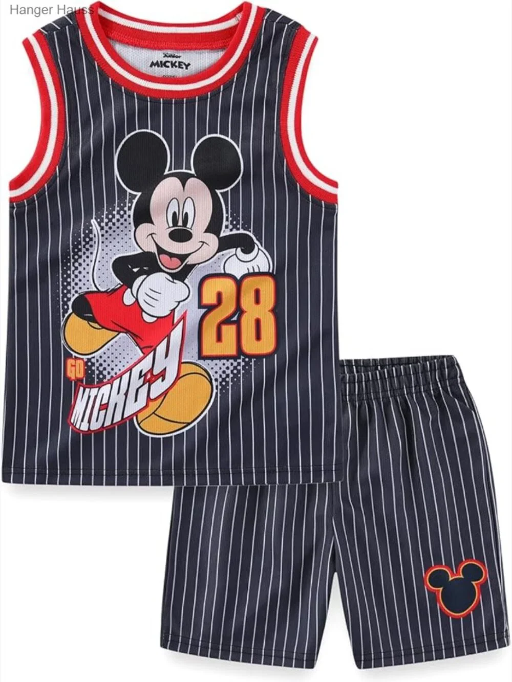 Boys Mickey Mouse Mesh Tank Top & Shorts Set - Toddler & Big Kids
